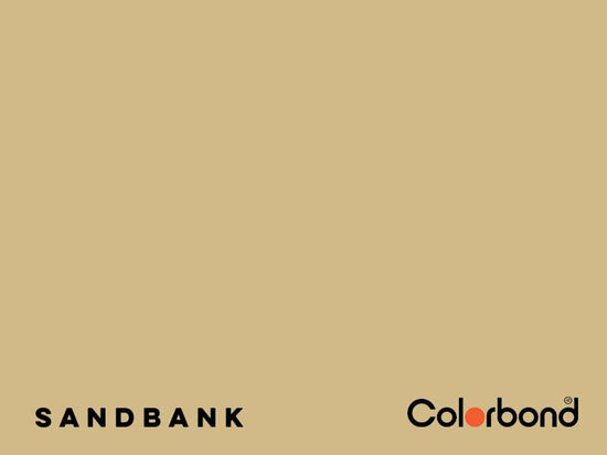 Sandbank Color Exterior Low Sheen BROWNS 4L - Colour: Colorbond Sandbank – Circle Paints