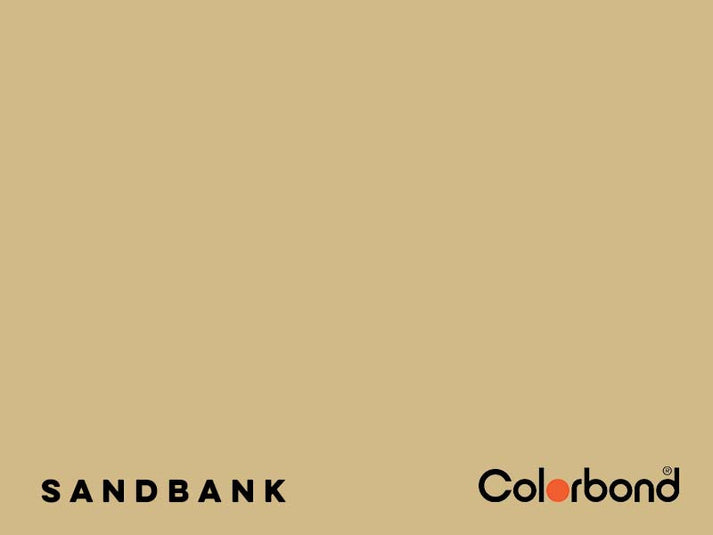 Sandbank Color Exterior Low Sheen BROWNS 4L - Colour: Colorbond Sandbank – Circle Paints