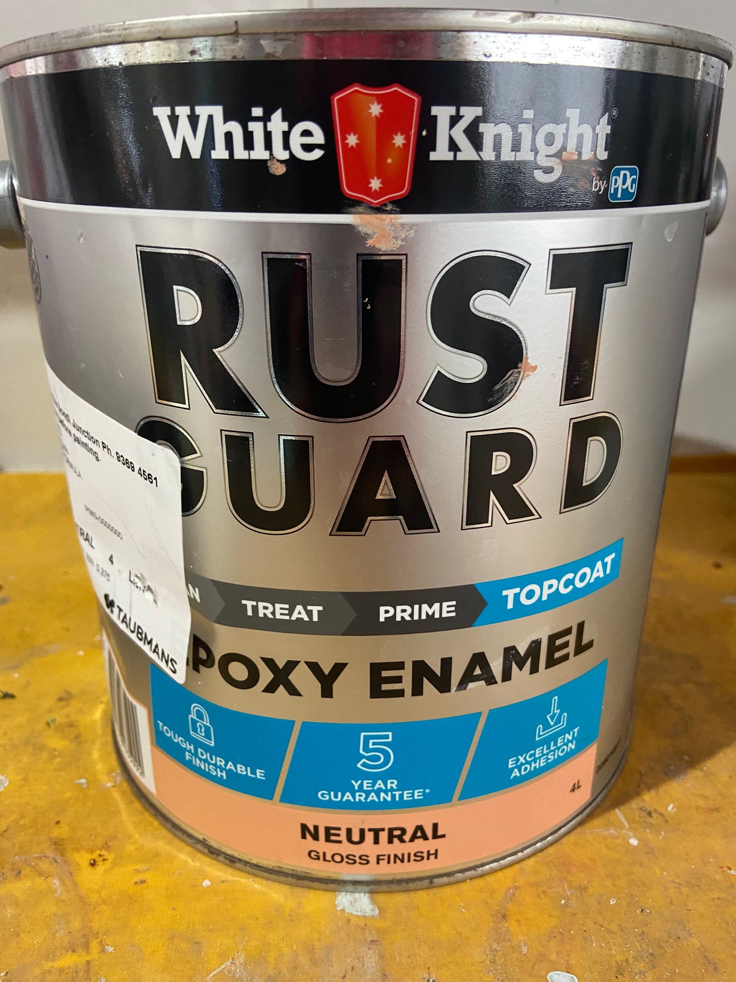Rust guard 2025 epoxy enamel